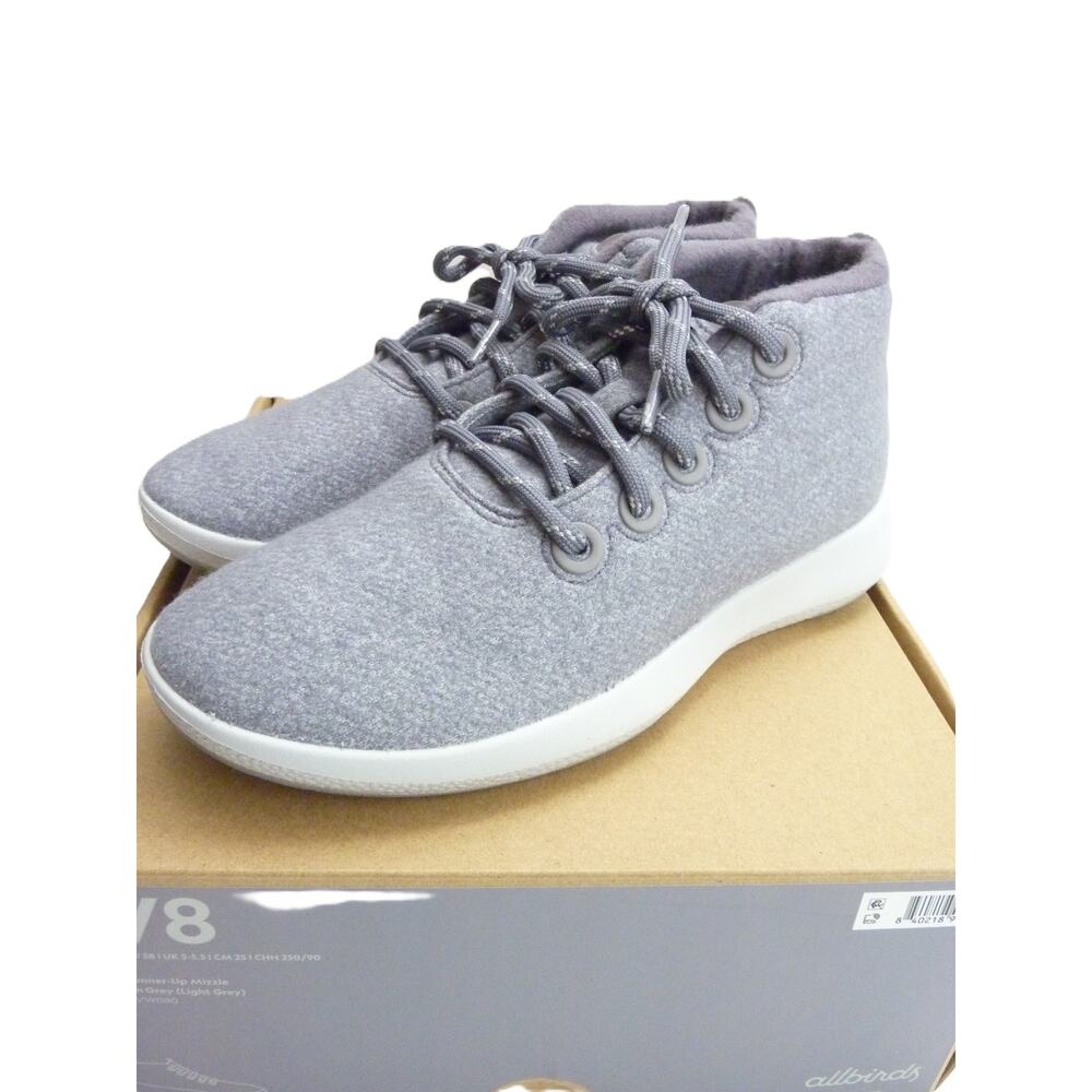 Allbirds Womens Wool Runner Up Mizzle Size 8 Medium Grey